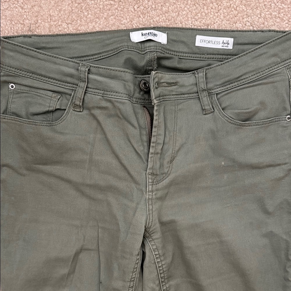 Kensie Sage Green Pants